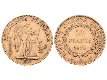 68482 francie 20 frank 1875 a