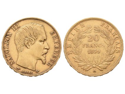 68710 68710 francie 20 frank 1859 a