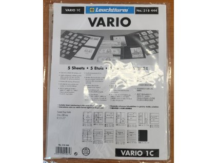 Listy na bankovky do alba VARIO Classic - 1C - 5ks