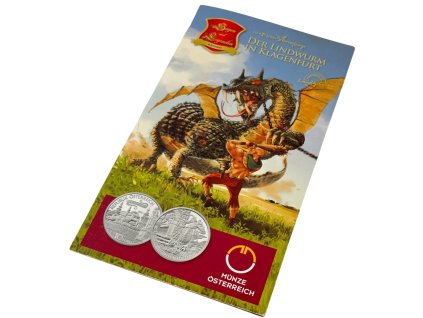 71059 71059 rakousko 10 euro 2011 lindwurm