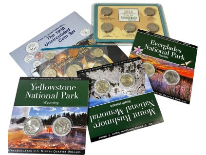 71902 usa soubor sad pametnich obeznych 1 4 dollaru