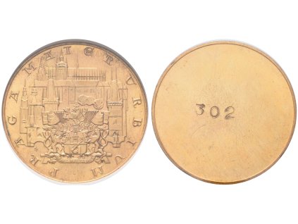 10 Dukát 1978 - jednostranný odražek rubní strany, NGC MS 67