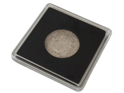 74620 74620 74620 23 mm plastova kapsle bublinka na mince quadrum 1 kus