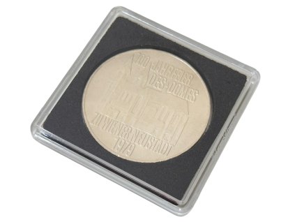 74638 74638 74638 38 mm plastova kapsle bublinka na mince quadrum 1 kus