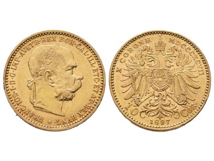 74788 74788 10 koruna 1897