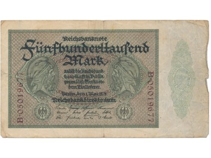 75817 75817 75817 nemecko 500000 mark 1923 ro 87b