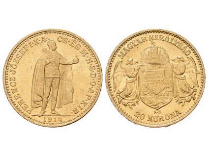 76081 20 koruna 1914 kb