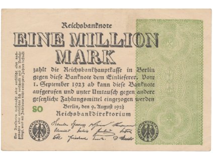 76276 76276 nemecko 1 million mark 1923 ro 101a