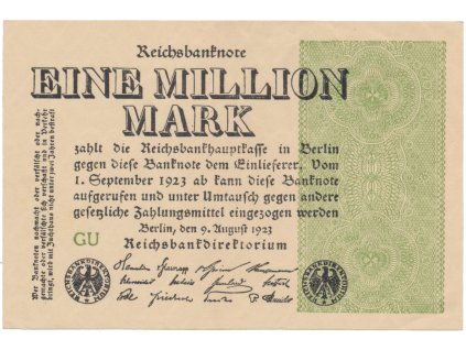 76288 76288 76288 nemecko 1 million mark 1923 ro 101c