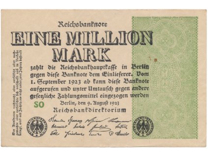 76291 76291 76291 nemecko 1 million mark 1923 ro 101c