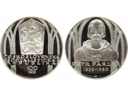 7710 7710 100 kcs 1980 petr parler proof