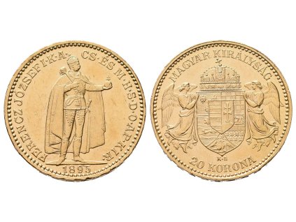 77455 20 koruna 1895
