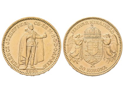 77458 77458 20 koruna 1895