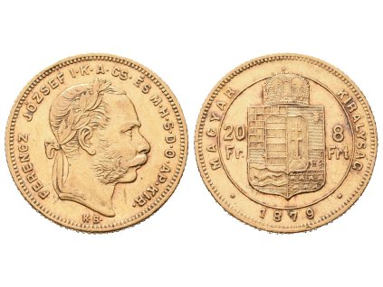 78547 8 zlatnik 20 frank 1879 kb