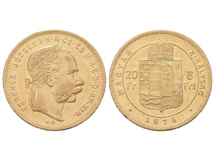 78571 8 zlatnik 20 frank 1876 kb