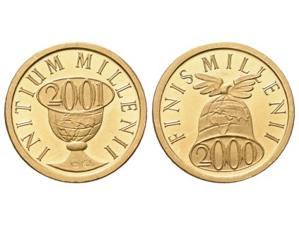 Medaile 2001 - Konec a začátek milénia