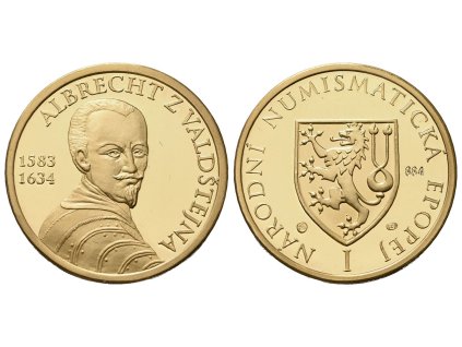Medaile b.l. - Albrecht z Valdštejna - Národní numismatická epopej
