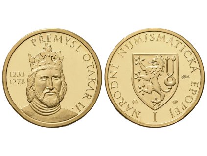 Medaile b.l. - Přemysl Otakar II. - Národní numismatická epopej