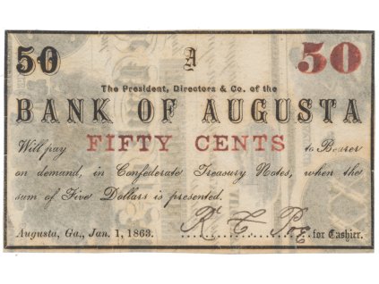 USA - Georgia, 50 Cent 1863