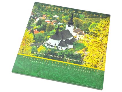 Ročníková sada mincí 2008 - SR - regiony