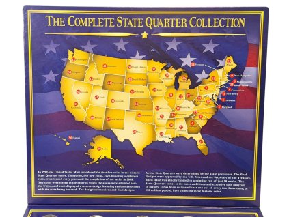 USA, Kompletní soubor pamětních 1/4 dollarů