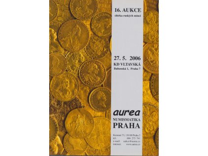 16. Aukce - Sbírka ruských mincí