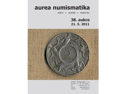 38. Aukce - mince • medaile • bankovky