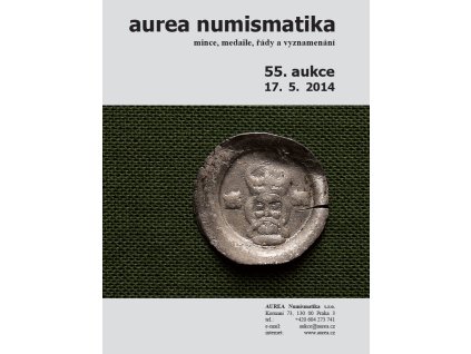 55. Aukce - mince, medaile, řády a vyznamenání