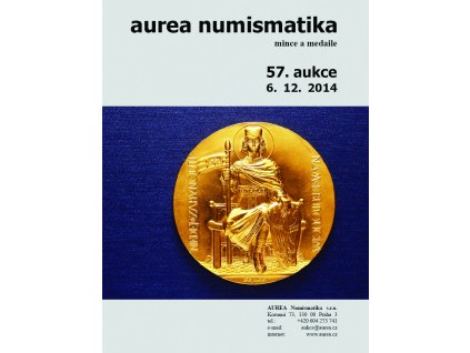 57. Aukce - mince a medaile