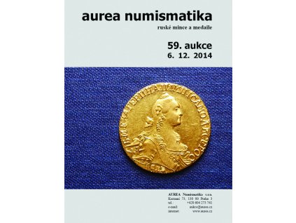 59. Aukce - ruské mince a medaile