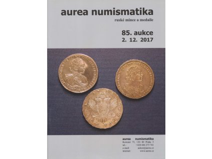 85. Aukce - ruské mince a medaile