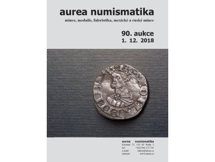 90. Aukce - mince, medaile, faleristika, mexické a ruské mince