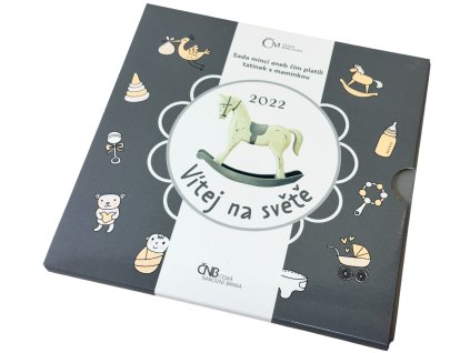 Ročníková sada mincí 2022 - Vítej na světě