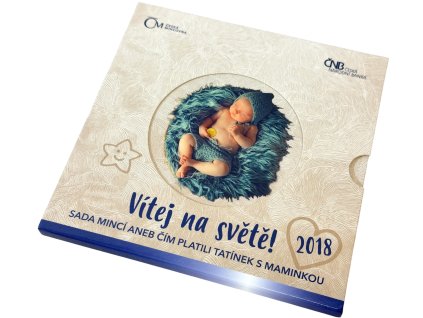Ročníková sada mincí 2018 - Vítej na světě