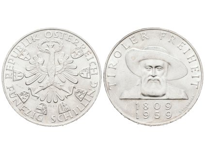 Rakousko, 50 Schilling 1959 - Tirolsko