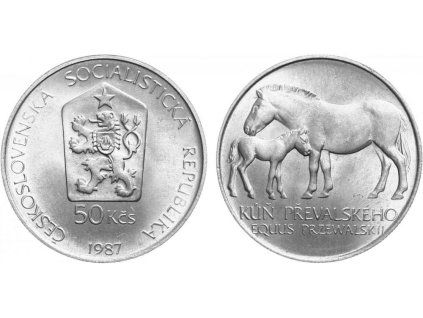 2829 2829 2829 50 kcs 1987 kun prevalskeho
