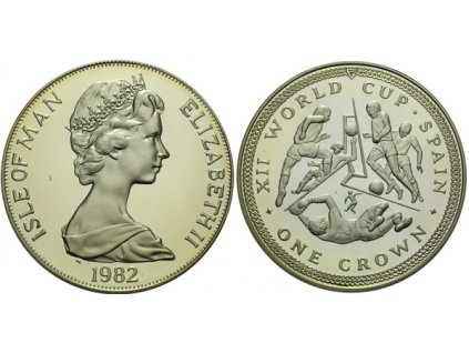 8973 8973 ostrov man 1 crown 1992