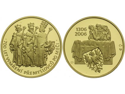 9681 medaile 2006 700 let vymreni premyslovcu po meci