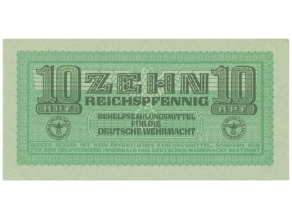 11937 nemecko wehrmacht 10 reichspfennig 1942 1944 ro 503