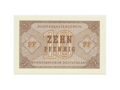Německo - NSR, 10 Pfennig (1967), Ro.315