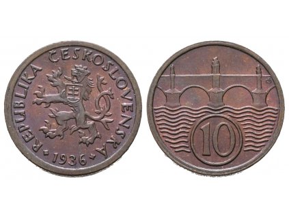 10 Haléř 1936