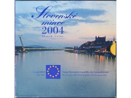 Ročníková sada mincí 2004 - Vstup SR do EU