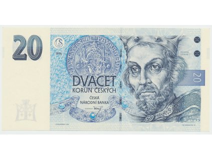 Česká republika, 20 Koruna 1994, série A, Hej.CZ13aA