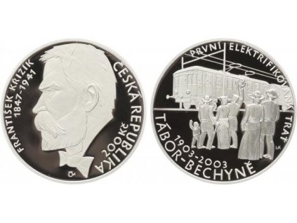 18771 18771 200 kc 2003 frantisek krizik proof