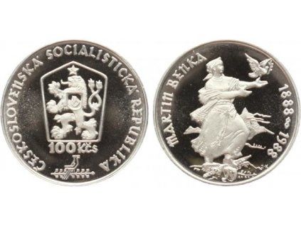 18954 18954 18954 100 kcs 1988 martin benka proof