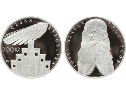 2541 200 kc 2008 josef hlavka proof