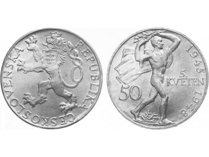 26460 50 koruna 1948 prazske povstani