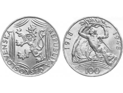 26463 26463 26463 100 koruna 1948 30 let csr