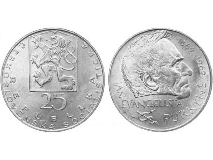 2664 2664 25 kcs 1969 jan evangelista purkyne