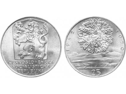 2676 2676 25 kcs 1970 25 vyroci osvobozeni ceskoslovenska